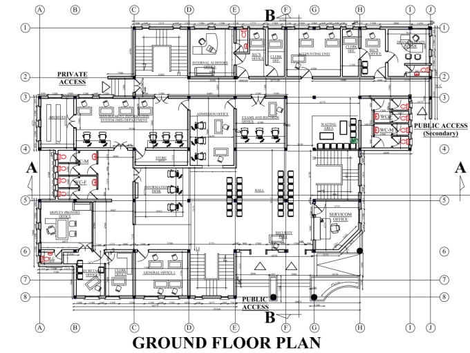 Gig Preview - Convert pdf, image or sketches drawings in autocad