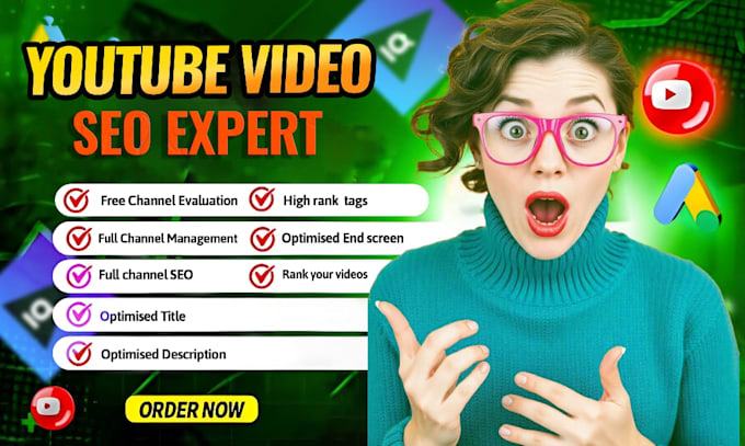 Bestseller - best optimization youtube video SEO expert for high ranking