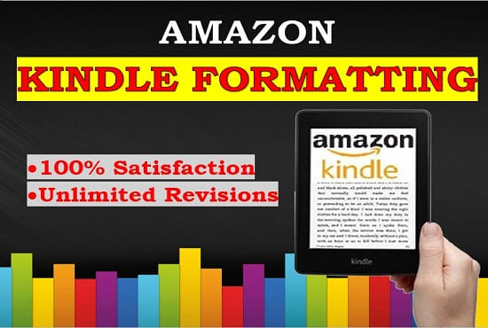 Gig Preview - Do amazon kdp kindle book formatting, kdp publishing