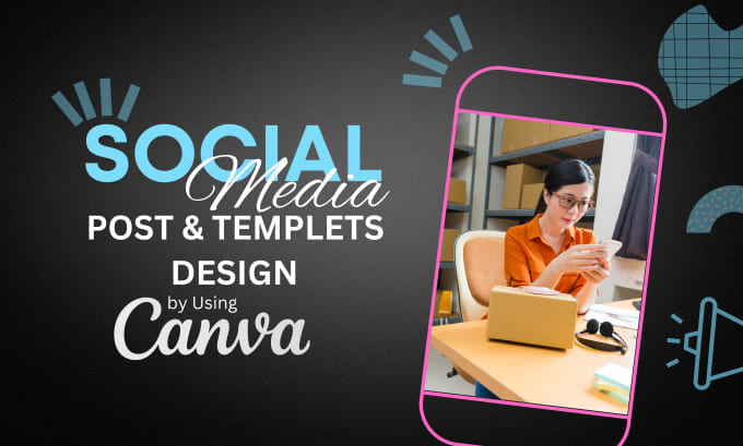 Gig Preview - Design editable social media posts and canva templates