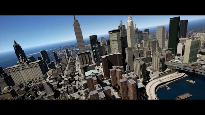 Gig Preview - Custom fivem map, fivem cities, fivem realistic map, nyc map, detroit, la fivem