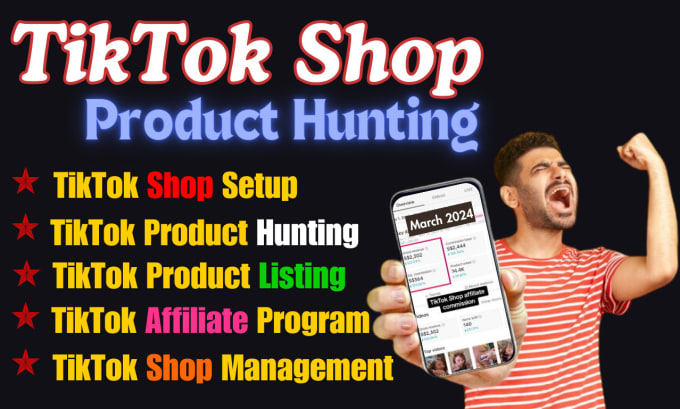 Gig Preview - Find viral products for your tiktok shop to boost sales