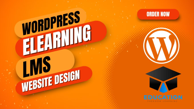 Gig Preview - Develop and redesign your wordpress elearning lms website