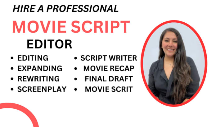 Gig Preview - Proofread, format, and line edit your screenplay or script