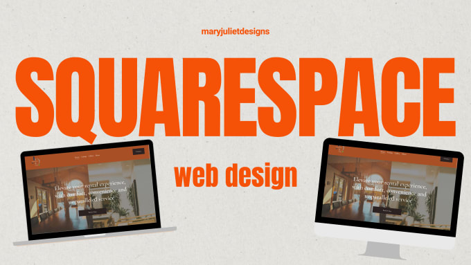 Gig Preview - Create a stunning squarespace website that reflects your brand identity