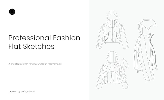 Gig Preview - Create sketches for your fashion design idea