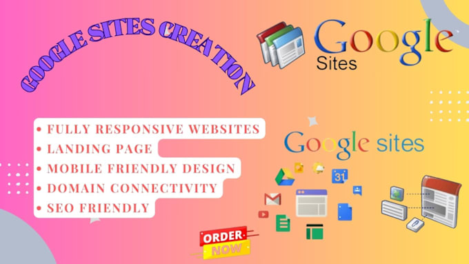 Gig Preview - Create your business website using google sites