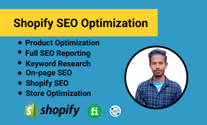 Gig Preview - Do shopify on page seo optimization for 1st page ranking on google