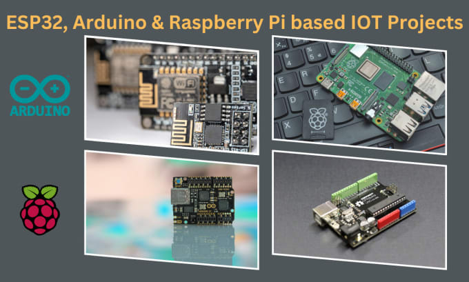 Gig Preview - Develop iot project with arduino, esp32 and raspberry pi