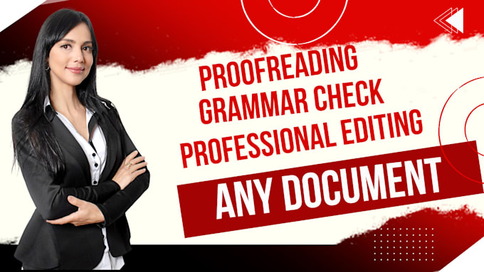 Gig Preview - Expertly proofread your documents with fast delivery