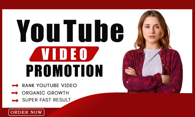 Gig Preview - Do organic youtube video promotion for channel growth