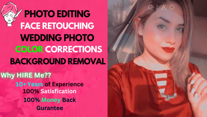 Bestseller - edit your wedding photos, birthday photos, remove background