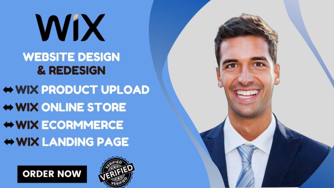 Gig Preview - Setup wix ecommerce wix online store design wix website redesign wix design