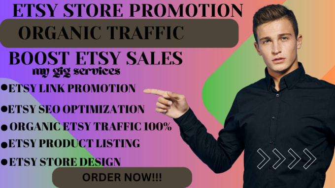 Gig Preview - Etsy shop promotion, etsy promotion, etsy traffic to boost etsy store sales