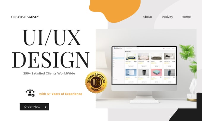 Gig Preview - Create a professional UI UX design for your website or mobile