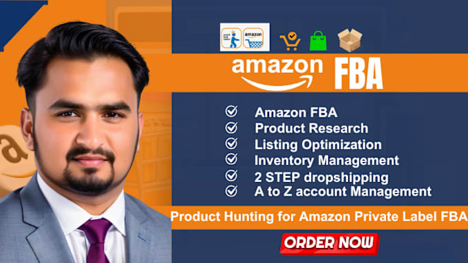 Gig Preview - Do amazon fba wholesale product research and account management