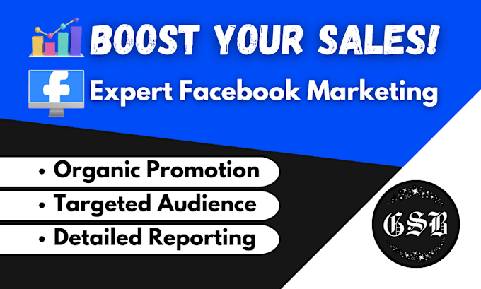 Gig Preview - Boost your USA business with organic facebook marketing