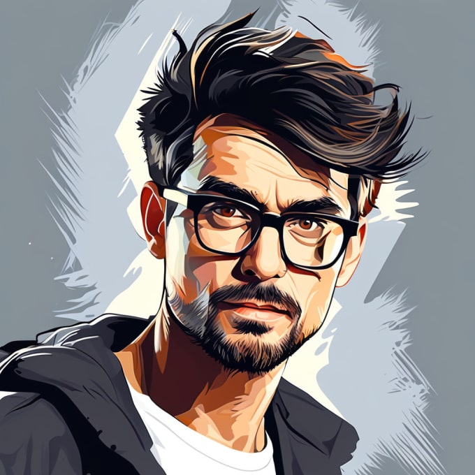 Gig Preview - Create a face into color vector art portrait