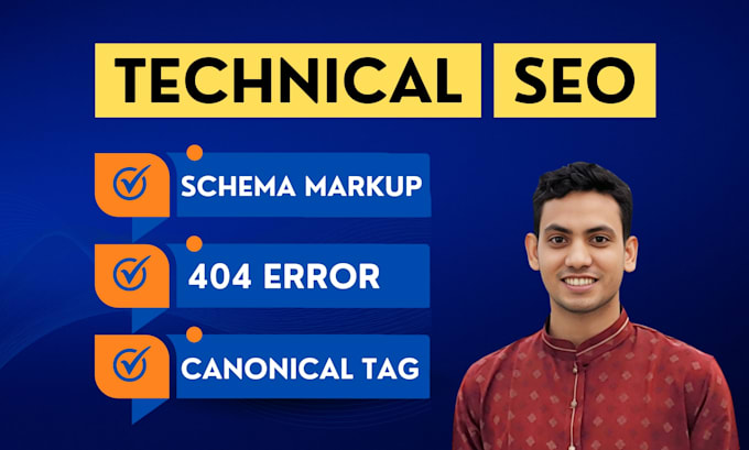 Gig Preview - Do schema markup structured data rich snippet fix 404 error broken links