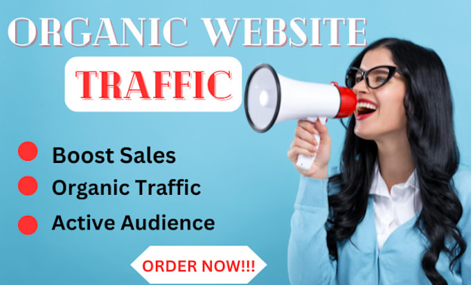 Gig Preview - Boost organic site traffic and website sales by using organic website promotion