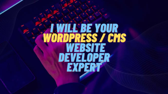 Gig Preview - Do cms and wordpress website development