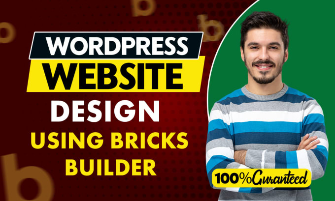 Gig Preview - Design, redesign wordpress website using bricks builder