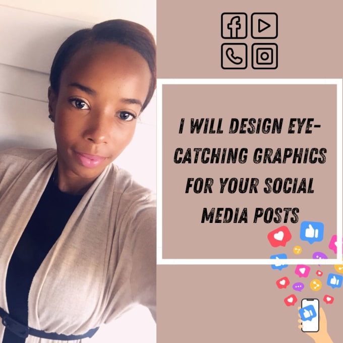 Gig Preview - Design eye catching graphics for your social media posts