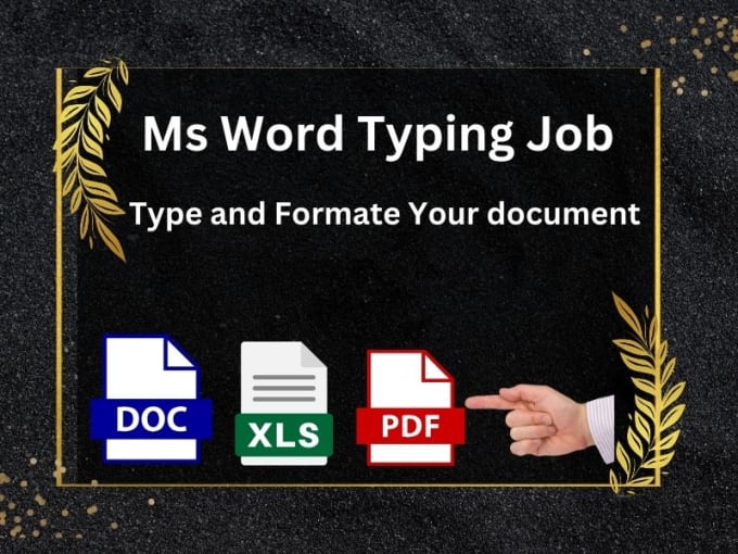 Gig Preview - Format, design, edit, create and fix  ms word document