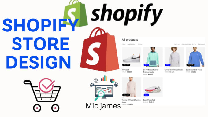 Gig Preview - Develop and design a website responsive profitable store adult shopify store