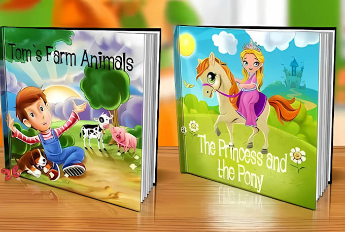 Gig Preview - Do childrens book cover amazon kdp adventure book cover design