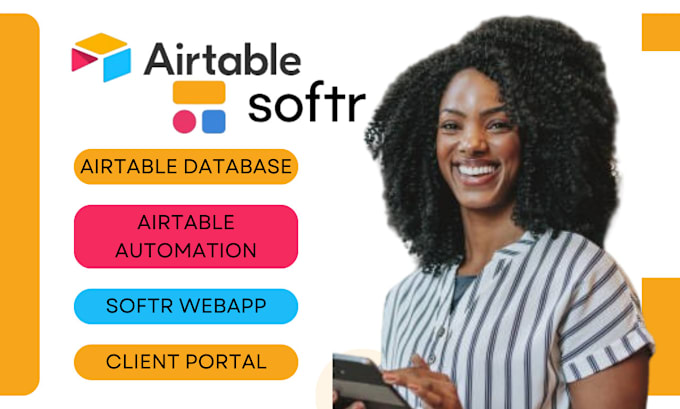 Gig Preview - Setup airtable database and softr webapp for your business, do softr airtable