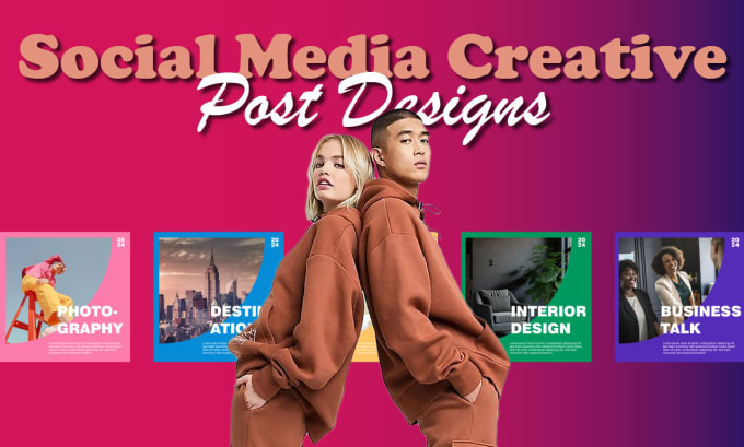 Gig Preview - Design you a creative social media posts