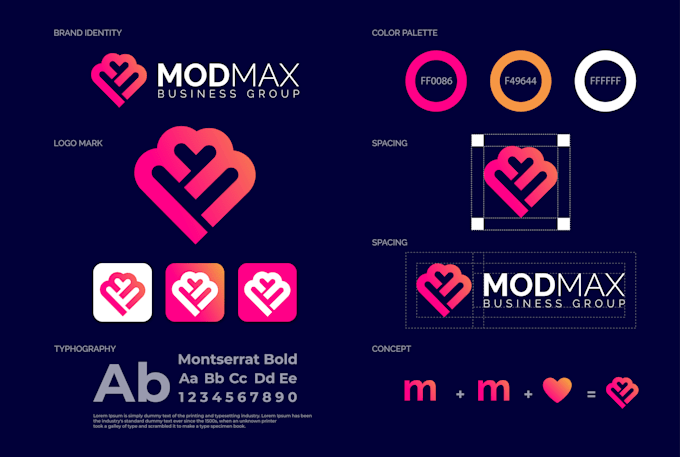 Gig Preview - Create minimalist logo design with branding