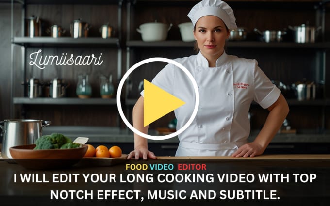 Gig Preview - Do food cooking video editing, add effects and music for cooking reels and vlogs