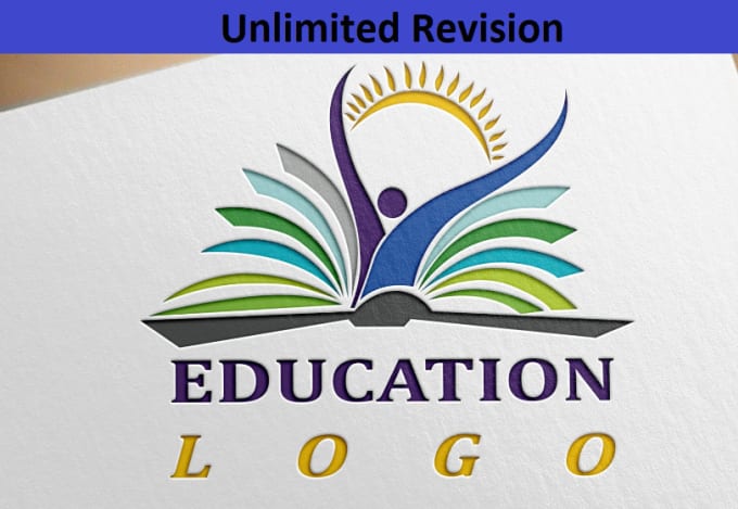 Gig Preview - Do hand drawn education logo for school college institutes