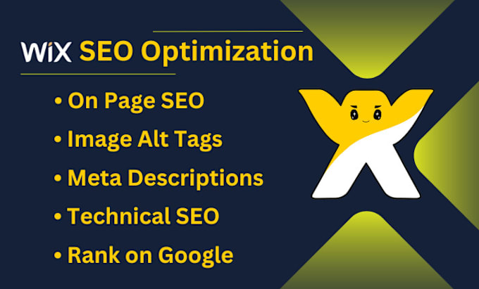 Gig Preview - Do wix SEO or wix on page search engine optimization on google top