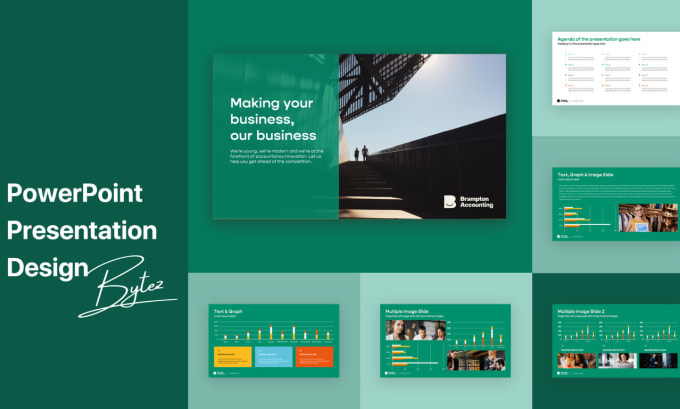 Gig Preview - Design a powerpoint branded template for your presentations