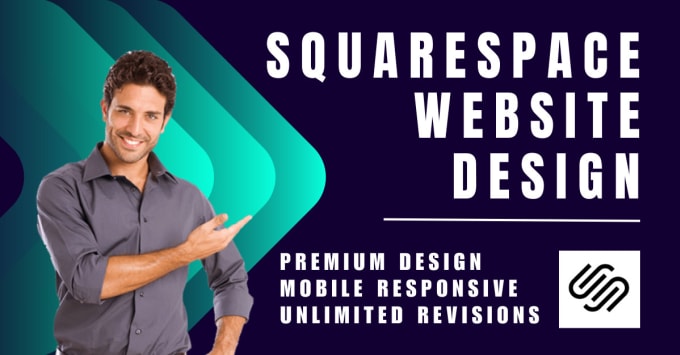 Gig Preview - Build, design or redesign squarespace website for you