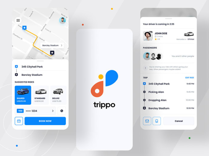 Gig Preview - Develop taxi booking app, taxi app like uber clone app