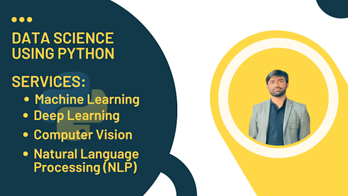 Gig Preview - Provide data science solutions using python, opencv, pytorch and computer vision