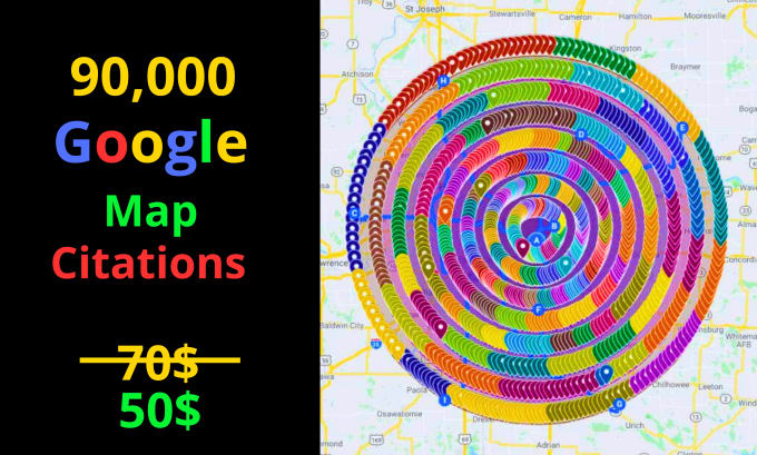 Gig Preview - Do 90,000 gmb citations, gmb optimization and local SEO for google map ranking