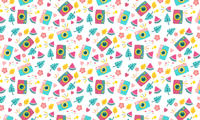 Gig Preview - Do cute seamless pattern design for textile ,