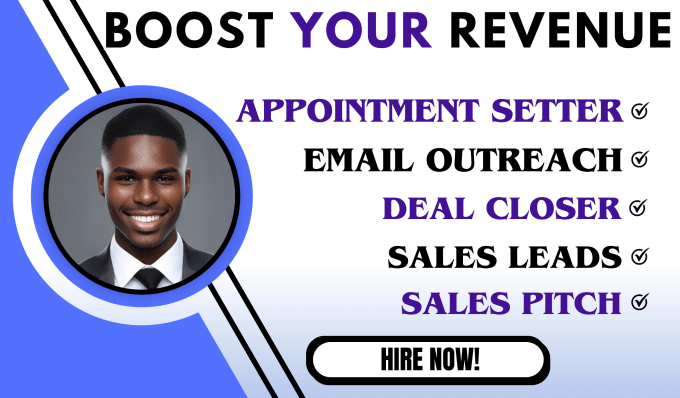 Gig Preview - Be sales representative, sales booster  and sales closer