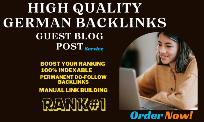 Gig Preview - Do 20 permanent dofollow german backlinks from germany sites