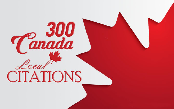 Gig Preview - Do top 300 canada local citations