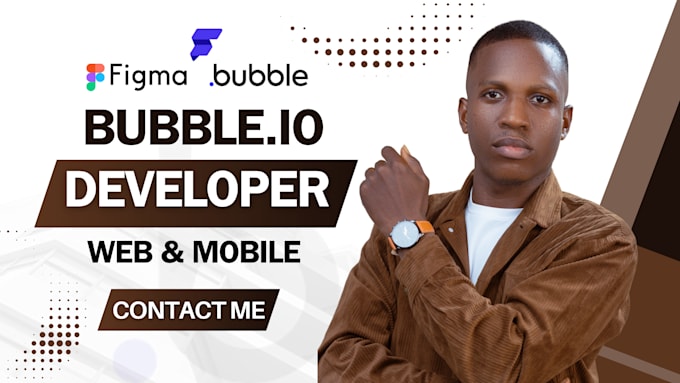 Gig Preview - Bubble io developer bubble marketplace expert flutterflow app developer figma