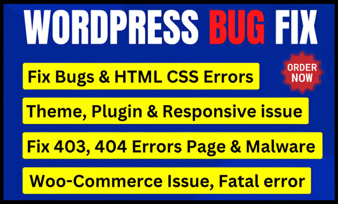 Gig Preview - Fix wordpress errors bugs and customize wordpress theme