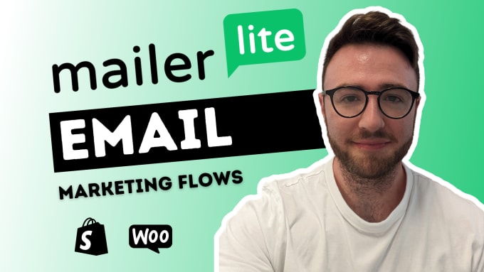 Gig Preview - Setup mailerlite email marketing for your ecommerce store