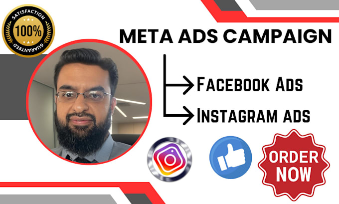 Gig Preview - Setup facebook meta ads campaign, instagram ads campaign