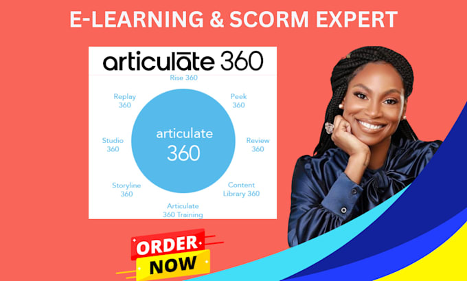 Gig Preview - Create elearning course creation with storyline 360 rise 360 scorm compliant